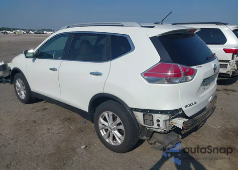 2014 Nissan Rogue Sv z USA, uszkodzony, nr VIN 5N1AT2MT0EC822973